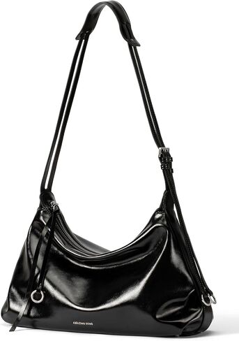 Amazing Song Leather Purses For Women Leather Shoulder Bag Slouchy Hobo Crossbody Bags For Everyday Use in Saudi Arabia