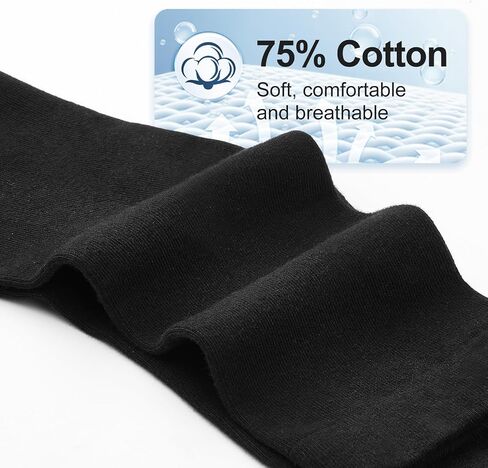 Cotton Dress Socks Women: 75% Soft Cotton for Work Office - Thin Breathable All Day Ladies Size 6-11 (3 Pack) in Saudi Arabia