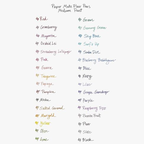 Paper Mate® Flair Felt Tip Pens, Medium Point (0.7mm), Assorted Colors, 12 Count, USA 250th Anniversary Edition in Saudi Arabia