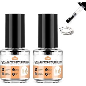 Jewelry Protective Coating, Jewelry Sealant Transparent and Invisible, Provides Lasting Protection, Protective Barrier, Suitable for Rings, Earrings, Necklaces, and Bracelets in Saudi Arabia