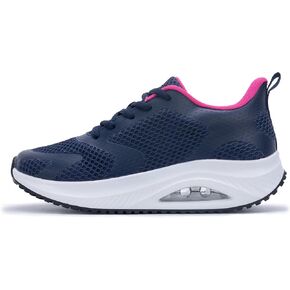 SURRAY Women's Wide Width Walking Shoes – Plantar Fasciitis Arch Support Orthotic Sneakers, Comfortable Tennis Shoes for Casual Gym Workout US Size 6-11 in Saudi Arabia