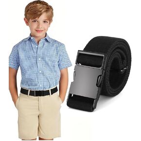 BELTROAD Kids Stretch Belt Adjustable Elastic Belt for Boys Girls with Alloy Quick-Release Buckle 1.2" Kids Belts Gifts in Kuwait