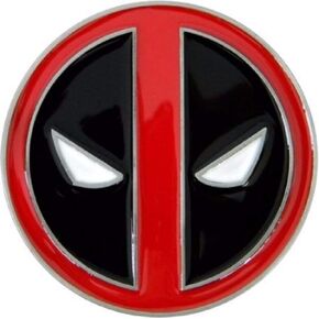 Dead-Pool Logo Metal Enamel Belt Buckle in Saudi Arabia