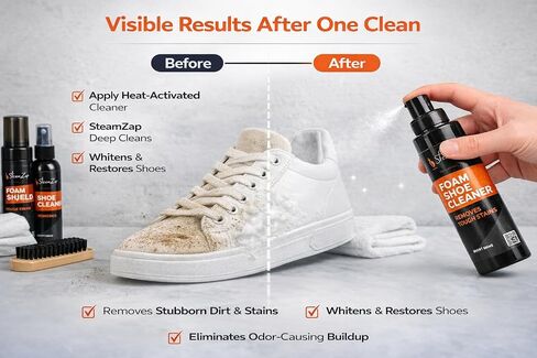 Steam Zap and Cleaning Kit, Liquids and Brush in Saudi Arabia