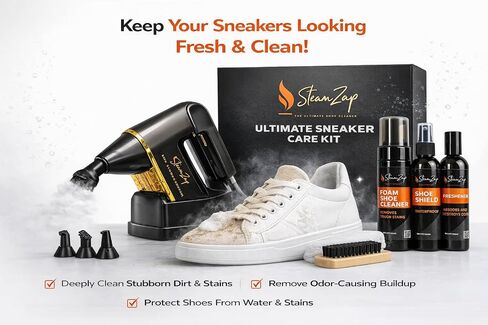 Steam Zap and Cleaning Kit, Liquids and Brush in Saudi Arabia
