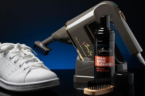 Shoe Cleaner Kit with Foam & All Fabric Cleaner, Shoe Shield Liquid, Deodoriser, Brush & Towel. Suitable for all types Suede, Sneakers, Canvas, Leather, Mesh, Woven, Knitted Shield, in Saudi Arabia