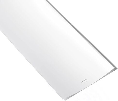 20 Pack 82.5" Vertical Blind Replacement Slats, 3.5" Width White PVC Fire Retardant Trimmable Replacement Blinds Slats for Sliding Glass Door, Patio Door, Home Office Window Vertical Blinds in Saudi Arabia
