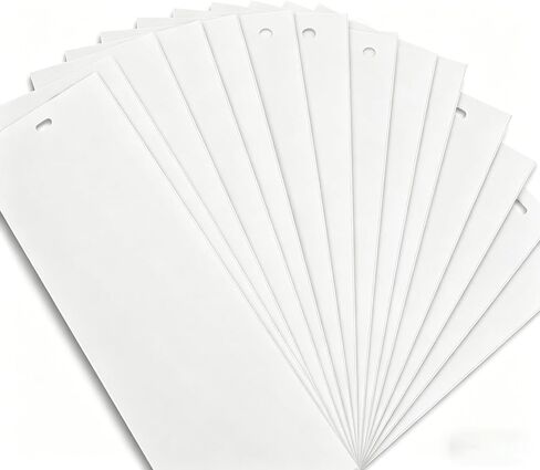 30 Pack 82.5" Vertical Blind Replacement Slats, 3.5" Width White PVC Fire Retardant Trimmable Replacement Blinds Slats for Sliding Glass Door, Patio Door, Home Office Window Vertical Blinds in Saudi Arabia
