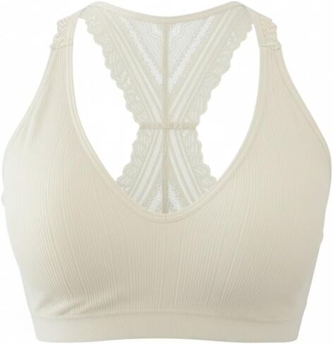 Women's Front Lace Racerback Bralette in Kuwait