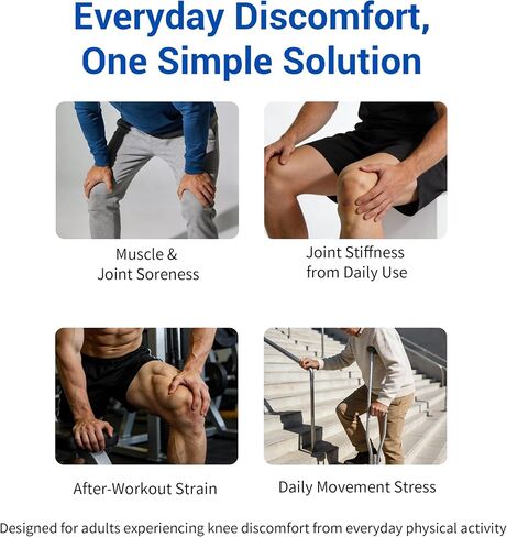 EAYONYUM 100 Count Knee Pain Relief Patches, Up to 8 Hours Heat Mugwort Patch, Maximum Strength Plaster for Knee & Sore Muscles, Stiffness, Strain, Joint Discomfort, Bone-on-Bone, Strong Adhesion in Kuwait