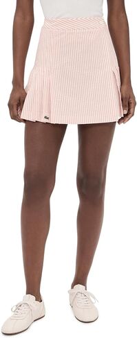 Lacoste Women's Seersucker Skirt in Kuwait