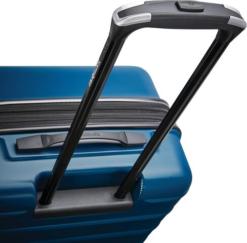 Samsonite Omni 2 Domestic Carry-On Luggage - 22x14x9 Airline-Approved - Features Expandable Polycarbonate Shell, 360° Wheels, TSA Lock - Amazon Exclusive - Lagoon Blue in Kuwait
