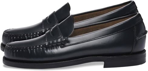 حذاء Sebago النسائي الكلاسيكي من جلد Dan بيني - حذاء بدون كعب مخيط يدويًا ونعل جلدي وتصميم خالد in Kuwait