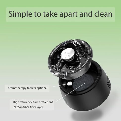 Smokeless Ashtray Indoor,Smoke Removing Ashtray for Home, Office, Car, Indoor and Outdoor Use Clean Air in Saudi Arabia
