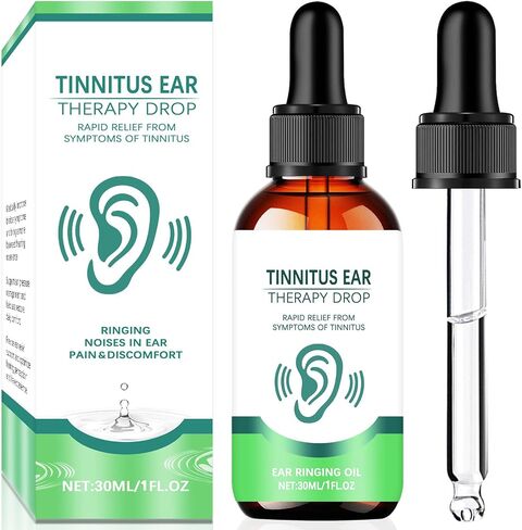 Tinnitus Relief for Ringing Ears, Ear Care Drops Promote Ear Comfort and Clarity, Effective Tinnitus Treatment Reduces Ears Noise and Improves Hearing in Both Men and Women, 1Pack-X1 in Saudi Arabia