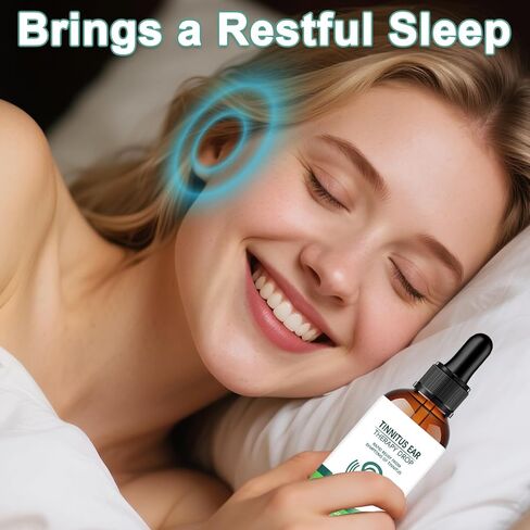 Tinnitus Relief for Ringing Ears, Ear Care Drops Promote Ear Comfort and Clarity, Effective Tinnitus Treatment Reduces Ears Noise and Improves Hearing in Both Men and Women, 1Pack-X1 in Saudi Arabia