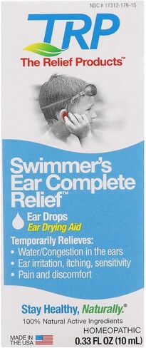 The Relief Products Swimmer's Ear Complete Relief Ear Drops, 0.33 Fl. Oz. in Saudi Arabia