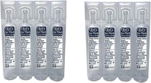 Eys Eye Wash 15ml Vials, 8 Vials Per Pack in Saudi Arabia