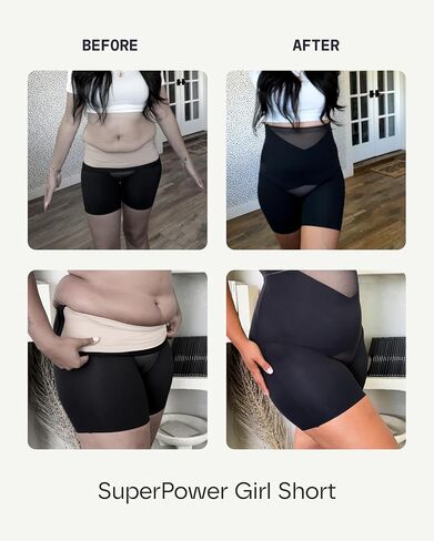 HONEYLOVE SuperPower Girl Short - High Compression Tummy Control Shapewear for Women in Saudi Arabia