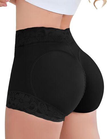 Butt Lifting Panties, Tummy Control Shapewear for Women Compression Underwear Short Lace Butt Lifter Shapewear in Saudi Arabia