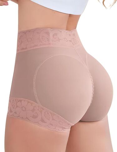 Butt Lifting Panties, Tummy Control Shapewear for Women Compression Underwear Short Lace Butt Lifter Shapewear in Saudi Arabia