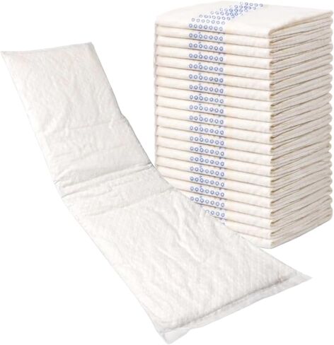 Vakly Postpartum Pads 6" x 17" (50 Pack) – Large Absorbent Maternity Pad Liners for Overnight Leak Protection, Incontinence Booster Pads with Adhesive in Kuwait