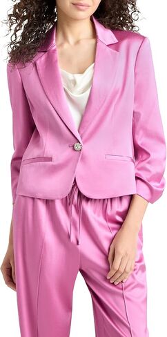 Cinq à Sept Women's Textured Satin Le Petit Khloe Blazer in Saudi Arabia