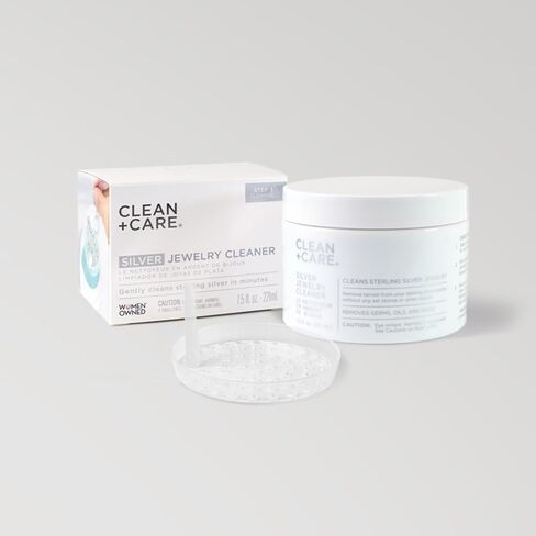 Silver Jewelry Cleaner – Professional Silver Cleaning Solution for Rings, Necklaces, Bracelets & Earrings – Gentle Tarnish Remover, Silver Jewelry Care, Polish & Maintenance Solution in Saudi Arabia
