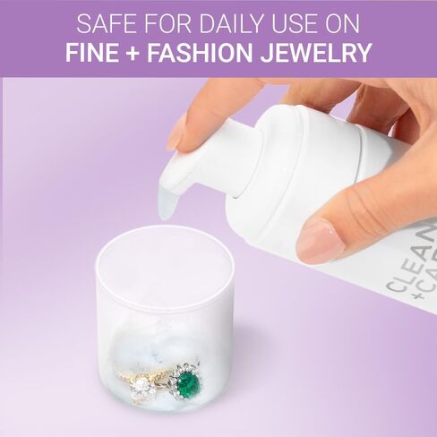Foaming Jewelry Cleaner 5 Oz – Professional Jewelry Cleaning Foam for Rings, Necklaces, Bracelets, Earrings, Watches – Gold, Silver, Diamond Jewelry Care Solution in Saudi Arabia