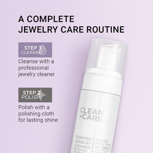 Foaming Jewelry Cleaner 5 Oz – Professional Jewelry Cleaning Foam for Rings, Necklaces, Bracelets, Earrings, Watches – Gold, Silver, Diamond Jewelry Care Solution in Saudi Arabia