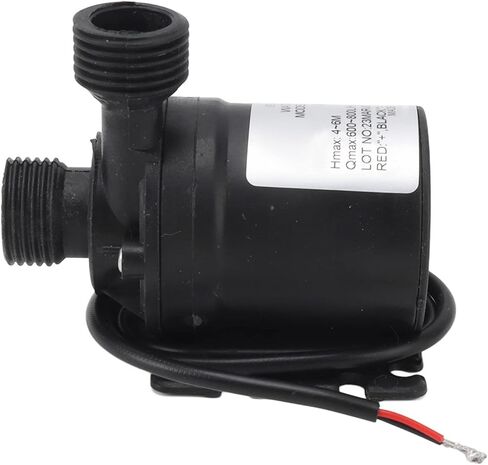 Low Noise Mini Water Pump, Submersible Fountain Pump with Adjustment and Stainless Steel Shaft, for Dishwasher Fountain, Coffee Machine, Hydroponic System (DC12V) in Kuwait