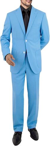 Salvatore Exte Men's Two Button Separate Suit Jacket Separate Dress Pants in Saudi Arabia