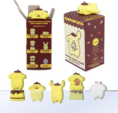 Sonix x Sanrio Hello Kitty & Friends Peekers - Blind Box - Adhesive Decorative Mini Figures - Pompompurin & Friends in Kuwait