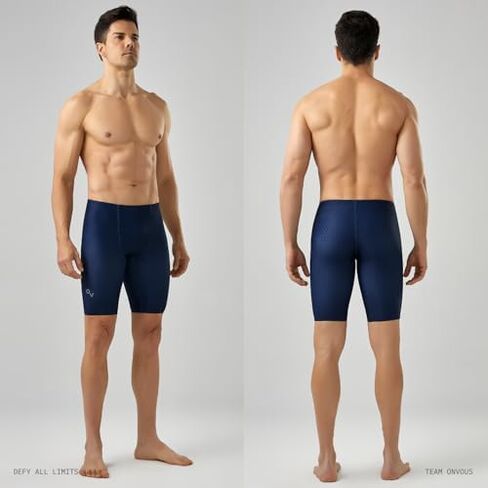 Onvous Men's Swim Jammers Bundle | AquaGenesis + Stealth | Men's Jammers for Swimming | Size 30 in Saudi Arabia