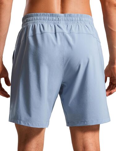 CRZ YOGA Mens Swim Trunks 5''/7'' - Mesh Liner Quick Dry Beach Sports Casual Swimwear Shorts with Pockets in Kuwait