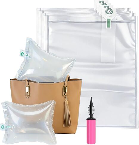 Purse Fillers to Keep Shape and Prevent Creases, 50 Pack Purse Shaper Insert Pillows Handbag Organizer for Storage & Display Bag Stuffing Inflatable Large Air Pillows for Shipping 11.81×9.84'' in Saudi Arabia