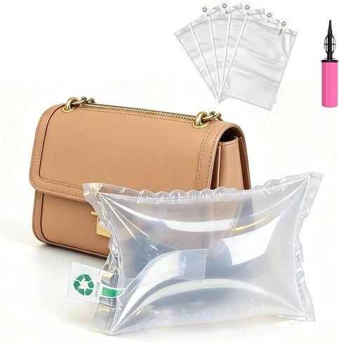 Purse Fillers to Keep Shape and Prevent Creases, 50 Pack Purse Shaper Insert Pillows Handbag Organizer for Storage & Display Bag Stuffing Inflatable Large Air Pillows for Shipping 11.81×9.84'' in Saudi Arabia