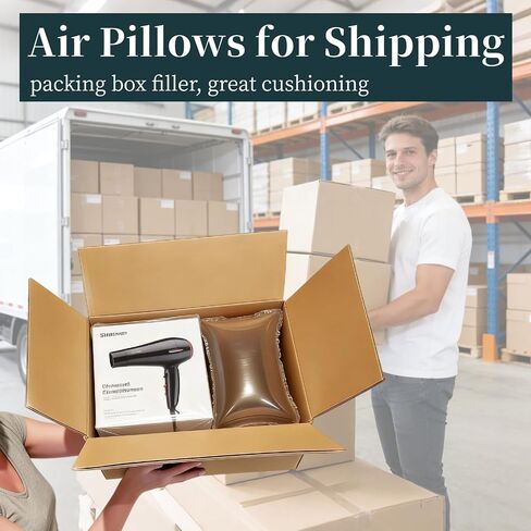 Purse Fillers to Keep Shape and Prevent Creases, 50 Pack Purse Shaper Insert Pillows Handbag Organizer for Storage & Display Bag Stuffing Inflatable Large Air Pillows for Shipping 11.81×9.84'' in Saudi Arabia