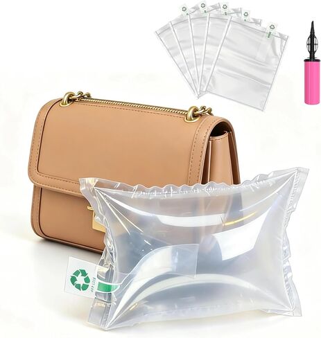 Purse Fillers to Keep Shape and Prevent Creases, 50 Pack Purse Shaper Insert Pillows Handbag Organizer for Storage & Display Bag Stuffing Inflatable Large Air Pillows for Shipping 11.81×9.84'' in Saudi Arabia