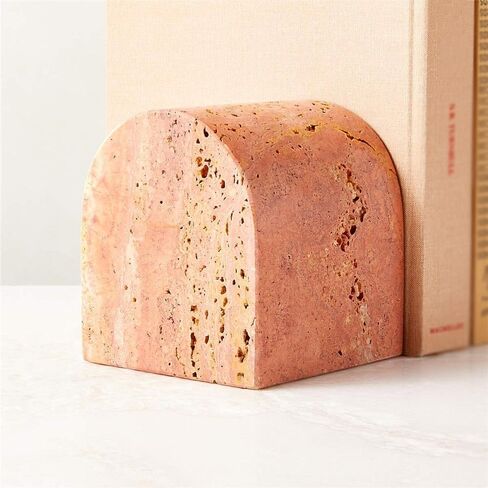 Bookend Support Bookends ，Minimalist Geometric Decoration Decorative for Heavy Books Bookends in Kuwait