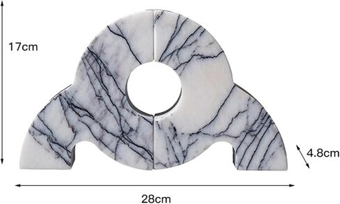 Bookend Support Decorative Bookends for Shelves Marble Reading Bookend Figurine Accent Piece for Home Office Table and Desk Decor Bookends in Kuwait