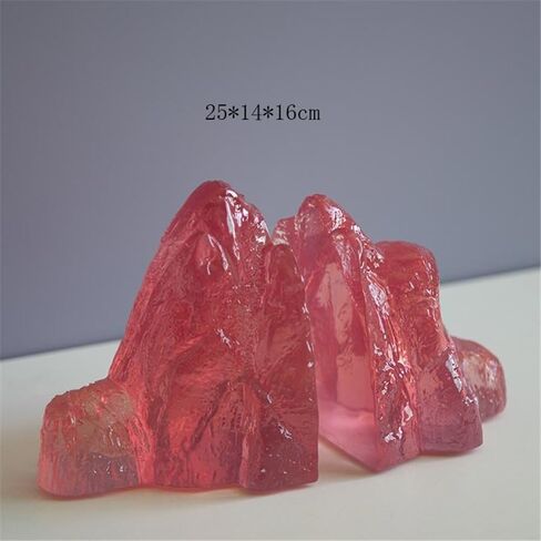 Bookend Support Bookends Chinese Pink Transparent for Bookshelves Office Desk Living Room Bookends in Kuwait