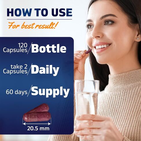 Vitamatic Beet Root 20:1 Extract Capsules 800 mg Per Serving (Beta vulgaris) – Nitric Oxide Support Supplement – Non-GMO, Gluten Free – 120 Veggie Capsules – Made in USA in Kuwait