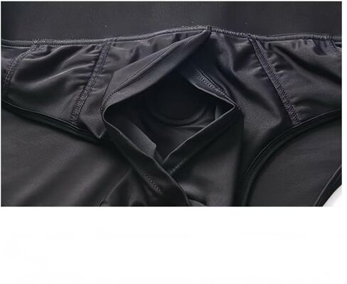 Black Strapless Strapon O-ring Panties Briefs Breathable Briefs in Saudi Arabia