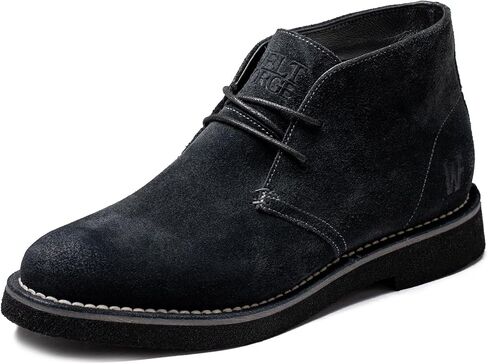 Men's Welted Suede Leather Chukka Boots Lightweight Rubber Foam Sole Casual Boot in Saudi Arabia