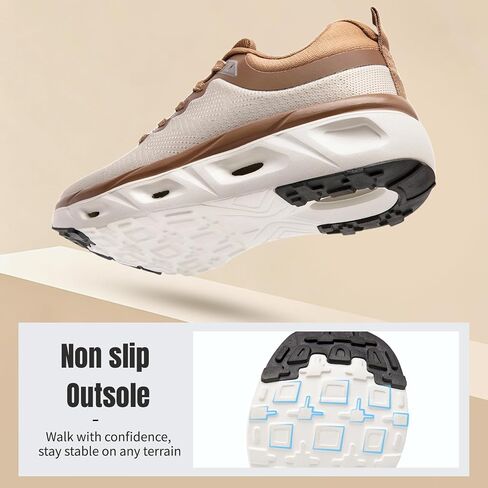 Womens Slip On Walking Shoes Cushioning Non Slip Work Fashion Sneakers Breathable Comfortable Workout Running Tennis Gym Athletic Shoe in Kuwait