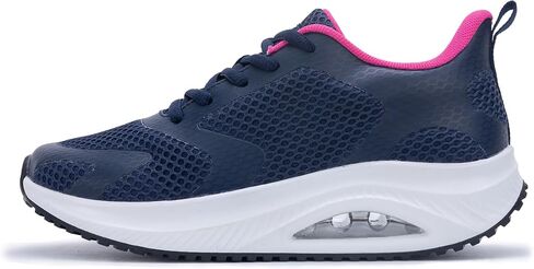 SURRAY Women's Wide Width Walking Shoes – Plantar Fasciitis Arch Support Orthotic Sneakers, Comfortable Tennis Shoes for Casual Gym Workout US Size 6-11 in Saudi Arabia