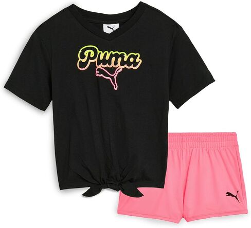 PUMA Kids T-Shirt & Tricot Shorts Set (Toddler) in Kuwait