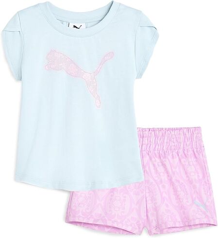PUMA Kids T-Shirt & Tricot Shorts Set (Toddler) in Kuwait