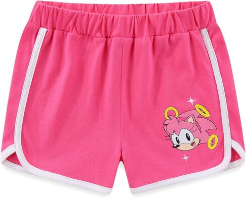 SEGA Sonic the Hedgehog Amy Rose Girls Short Sleeve T-Shirt and Shorts Set for Big Kids in Kuwait